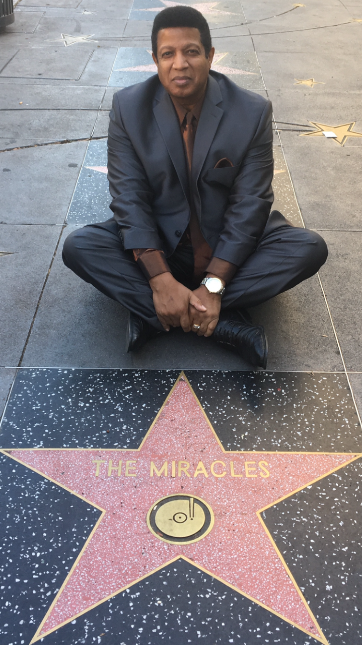 At The Miracles' star on the Hollywood Walk of Fame